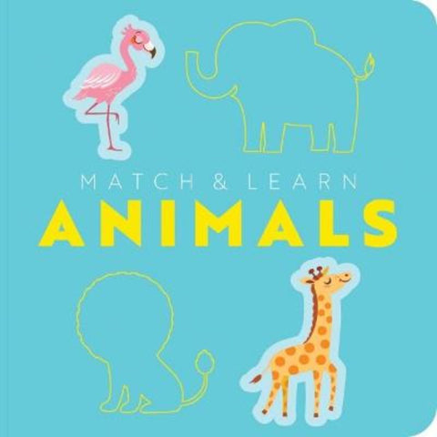 Match and Learn: Animals by Editors of Cider Mill Press - 9781400344529