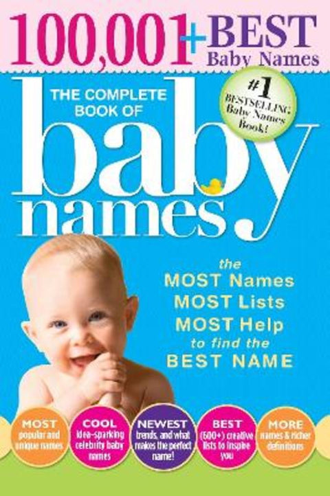 The Complete Book of Baby Names by Lesley Bolton - 9781402266706