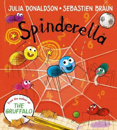 Spinderella board book by Julia Donaldson - 9781405296892