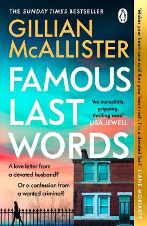 Famous Last Words by Gillian McAllister - 9781405957243