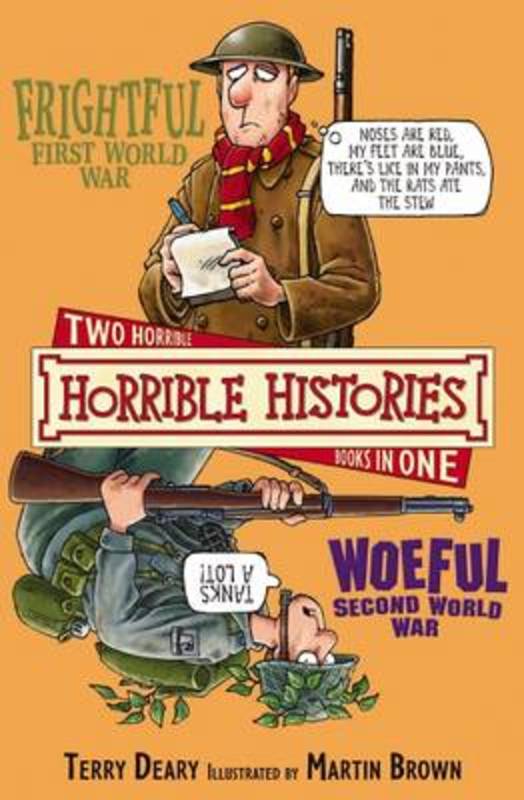 Horrible Histories Collections: Frightful First World War & Woeful Second World War by Terry Deary - 9781407109077