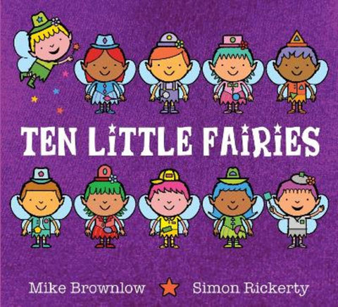Ten Little Fairies by Mike Brownlow - 9781408370568