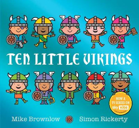 Ten Little Vikings by Mike Brownlow - 9781408370575