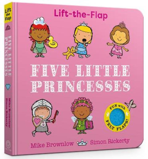 Five Little Princesses by Mike Brownlow - 9781408370698