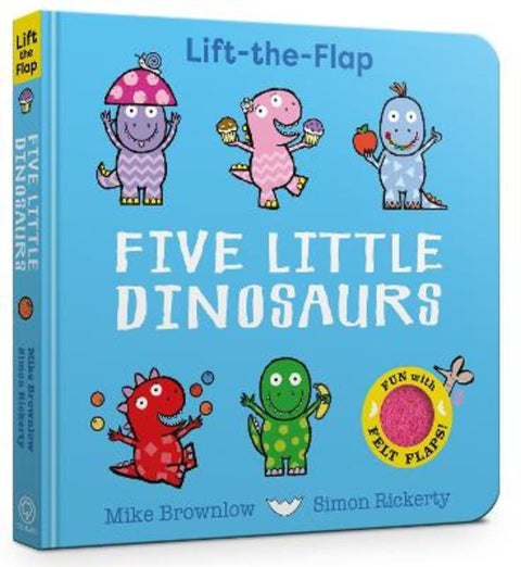 Five Little Dinosaurs by Mike Brownlow - 9781408370704