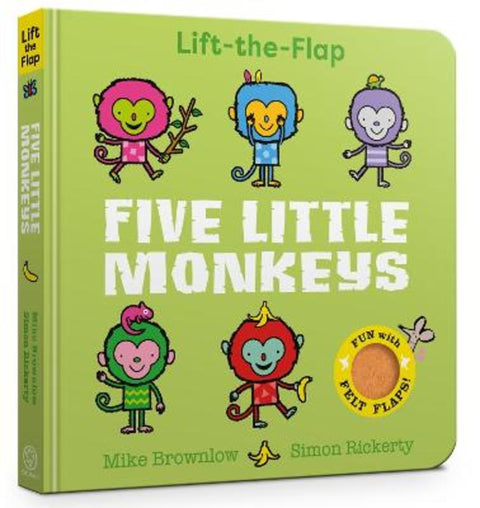 Five Little Monkeys by Mike Brownlow - 9781408370711