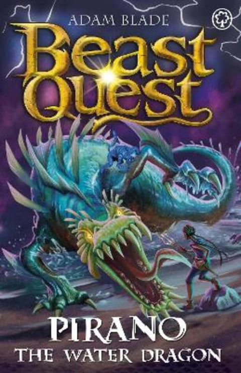 Beast Quest: Pirano the Water Dragon by Adam Blade - 9781408371930