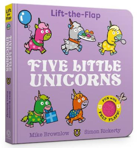 Five Little Unicorns by Mike Brownlow - 9781408377734