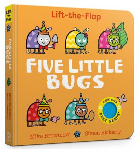 Five Little Bugs by Mike Brownlow - 9781408377741