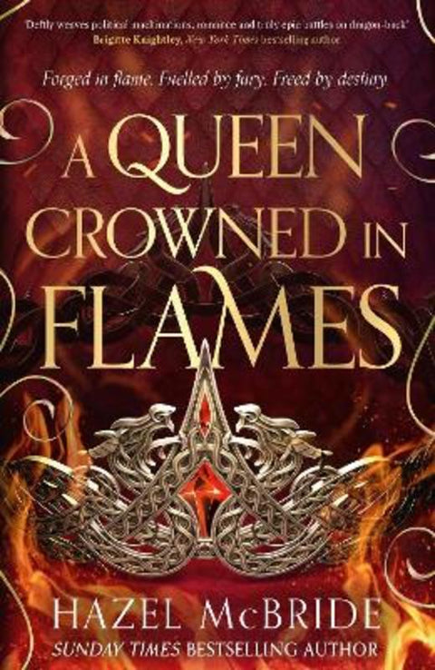 A Queen Crowned in Flames by Hazel McBride - 9781408749111