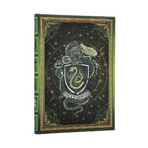 Slytherin Journal (Harry Potter Collection) Midi Custom Lined (Elastic Band Closure) from Paperblanks - Harry Hartog gift idea