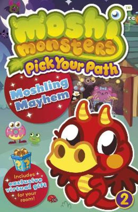 Moshi Monsters Pick Your Path 2: Moshling Mayhem by Sunbird - 9781409390817