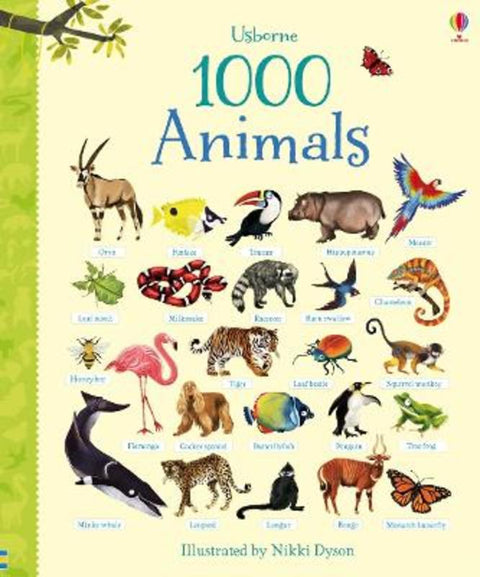 1000 Animals by Jessica Greenwell - 9781409551645