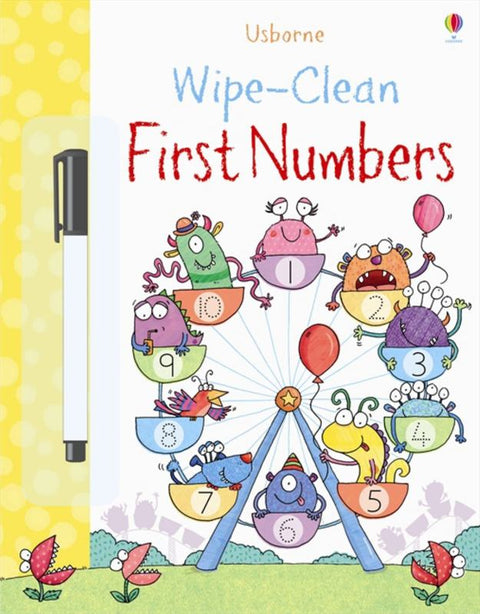 Wipe-clean First Numbers by Jessica Greenwell - 9781409564799