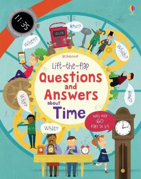 Lift-the-flap Questions and Answers about Time by Katie Daynes - 9781409582168