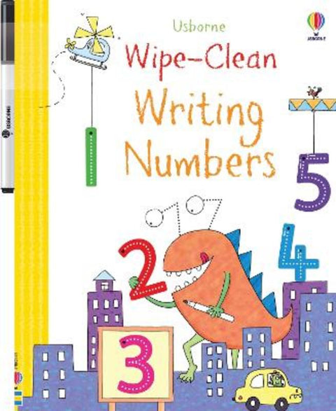 Wipe-clean Writing Numbers by Jessica Greenwell - 9781409582649