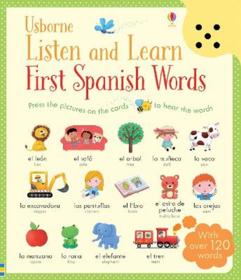 Listen and Learn First Spanish Words by Mairi Mackinnon - 9781409597735