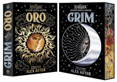 Grim and Oro: Dueling Crowns Edition (A Lightlark Saga Deluxe Companion Book) by Alex Aster - 9781419785627