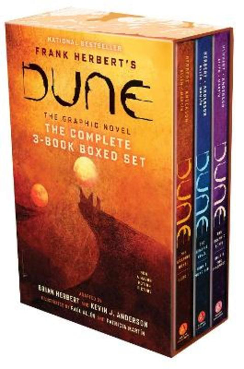 Dune: The Graphic Novel: The Complete 3-Book Boxed Set by Brian Herbert - 9781419787171