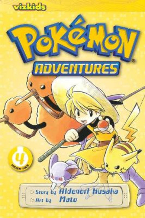 Pokemon Adventures (Red and Blue), Vol. 4 : Volume 4 by Hidenori Kusaka - 9781421530574