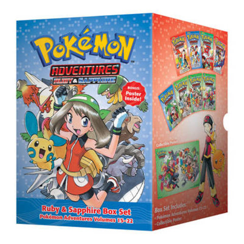 Pokemon Adventures Ruby & Sapphire Box Set by Hidenori Kusaka - 9781421577760