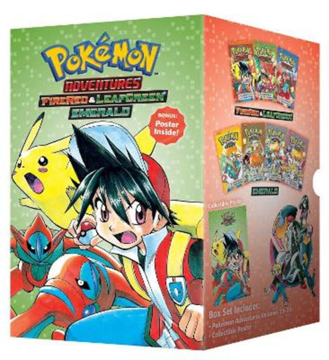 Pokemon Adventures FireRed & LeafGreen / Emerald Box Set by Hidenori Kusaka - 9781421582788
