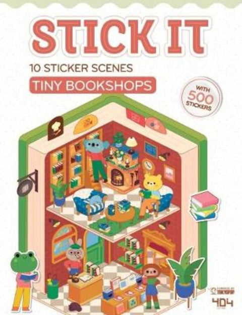 Stick it - Tiny Bookshops by Clementine Derodit - 9781427889799