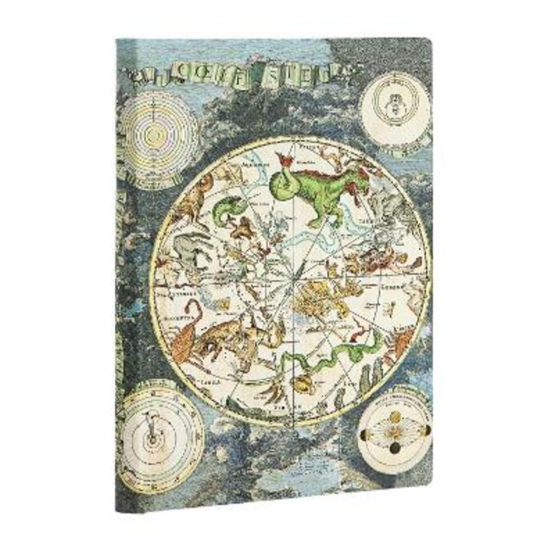 Celestial Planisphere Mini Lined Softcover Flexi Journal from Paperblanks - Harry Hartog gift idea