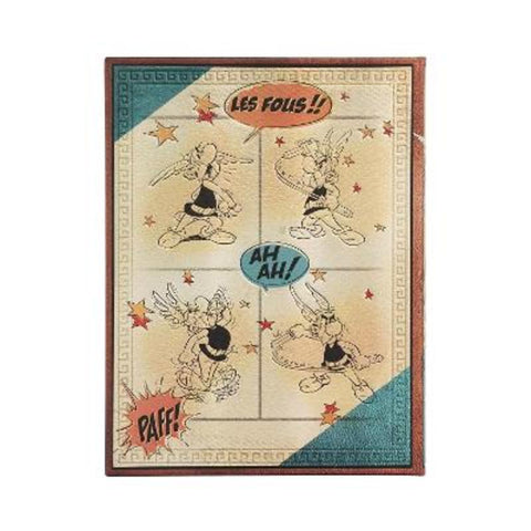 Asterix the Gaul (The Adventures of Asterix) Ultra Unlined Hardback Journal (Elastic Band Closure) from Paperblanks - Harry Hartog gift idea