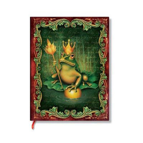 The Brothers Grimm, Frog Prince (Fairy Tale Collection) Ultra Lined Hardback Journal (Elastic Band Closure) from Paperblanks - Harry Hartog gift idea