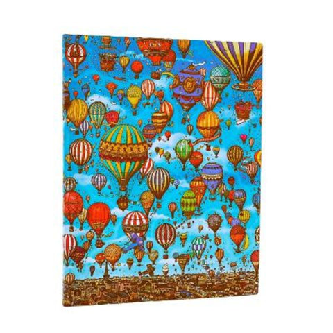 Balloon Festival (Pierre the Maze Detective) Ultra Unlined Softcover Flexi Journal (Elastic Band Closure) by Paperblanks - 9781439799093