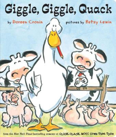 Giggle, Giggle, Quack by Doreen Cronin - 9781442408913