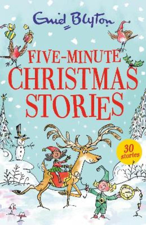 Five-Minute Christmas Stories by Enid Blyton - 9781444981452