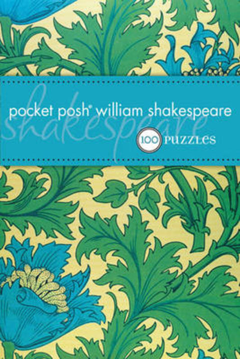 Pocket Posh William Shakespeare (UK) by The Puzzle Society - 9781449403577