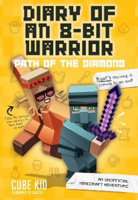 Diary of an 8-Bit Warrior: Path of the Diamond : Volume 4 by Cube Kid - 9781449480097