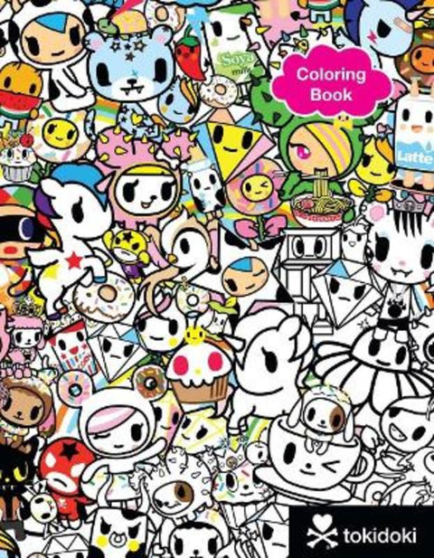 tokidoki Coloring Book by tokidoki - 9781454921813