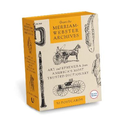 From the Merriam-Webster Archives: 50 Postcards by Merriam-Webster - 9781454960065