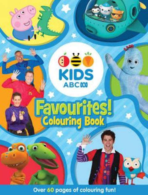ABC KIDS Favourites! Colouring Book (Blue) by Abc - 9781460750759