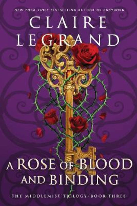 A Rose of Blood and Binding by Claire Legrand - 9781464223860