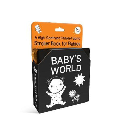 Baby's World: A High-Contrast Crinkle Fabric Stroller Book for Babies by duopress - 9781464235863