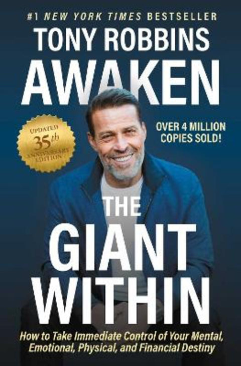 Awaken The Giant Within, Updated 35th Anniversary Edition by Tony Robbins - 9781471188435