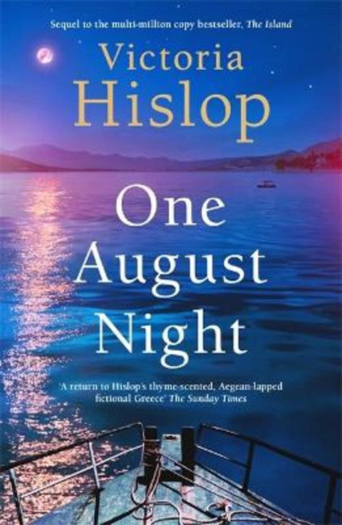One August Night by Victoria Hislop - 9781472278449