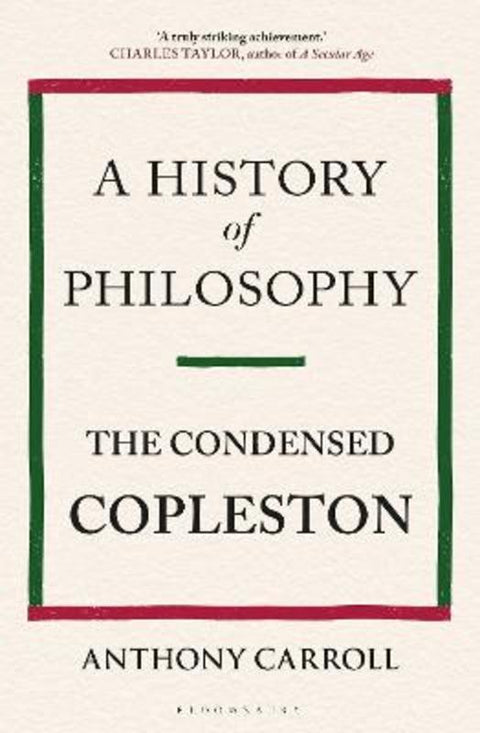 A History of Philosophy by Anthony Carroll - 9781472950765