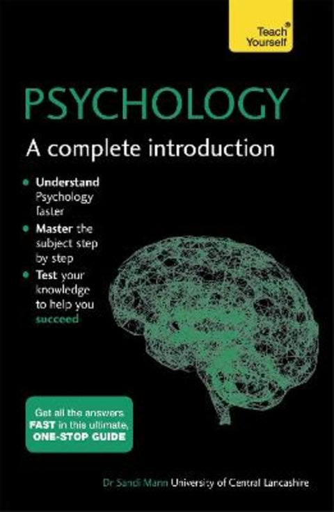 Psychology: A Complete Introduction by Sandi Mann - 9781473609303