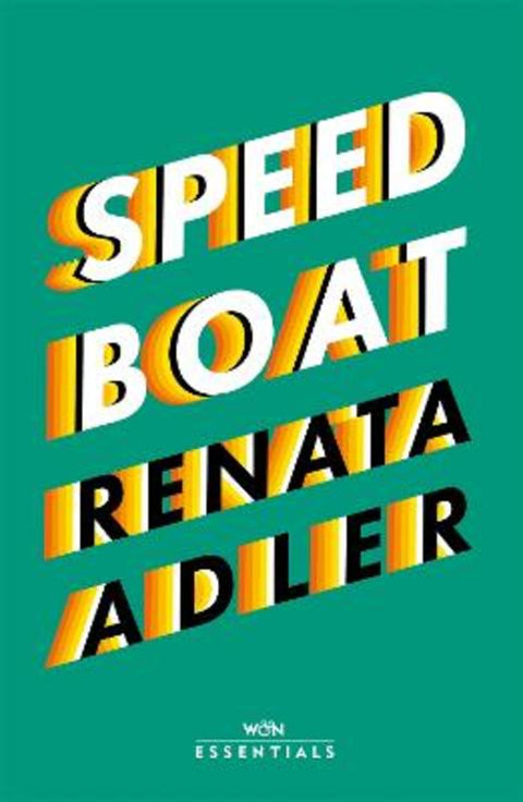 Speedboat by Renata Adler - 9781474615860