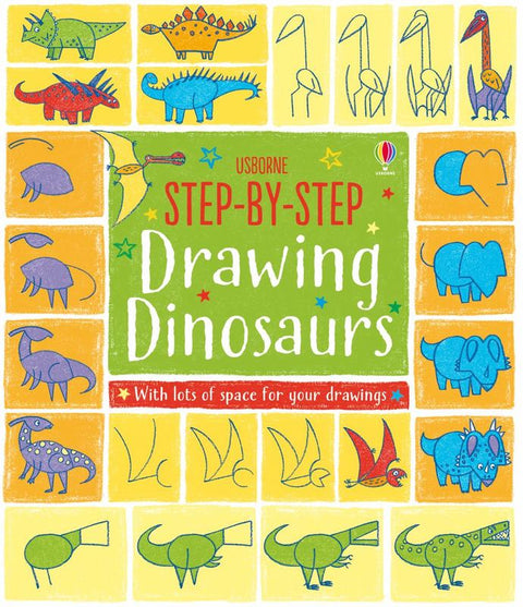 Step-by-Step Drawing Dinosaurs by Fiona Watt - 9781474921596