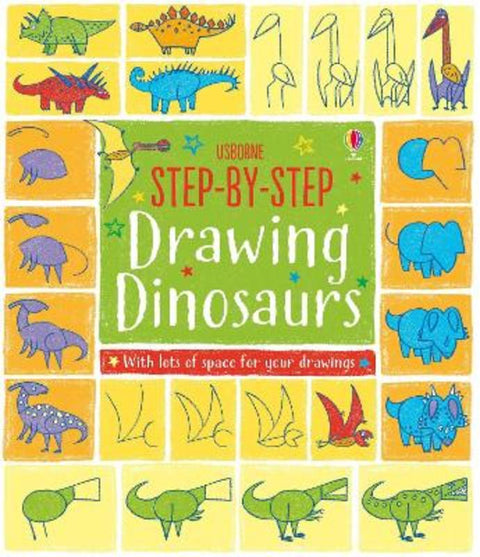 Step-by-Step Drawing Dinosaurs by Fiona Watt - 9781474921596