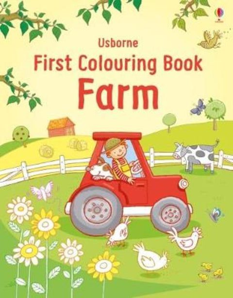 First Colouring Book Farm by Jessica Greenwell - 9781474946391