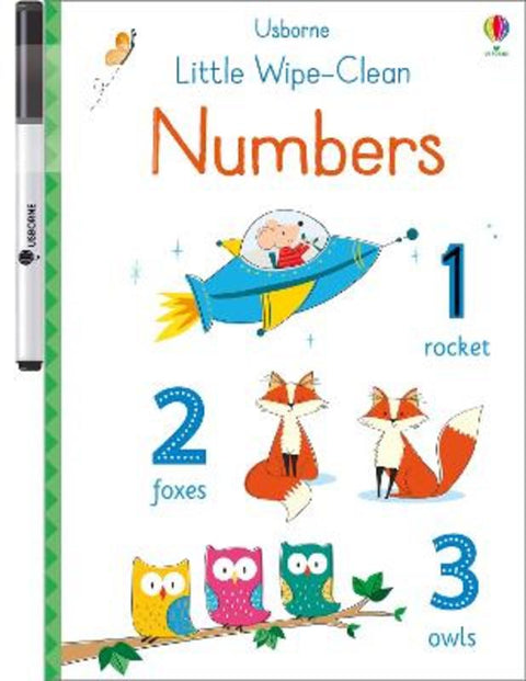Little Wipe-Clean Numbers by Felicity Brooks - 9781474951029