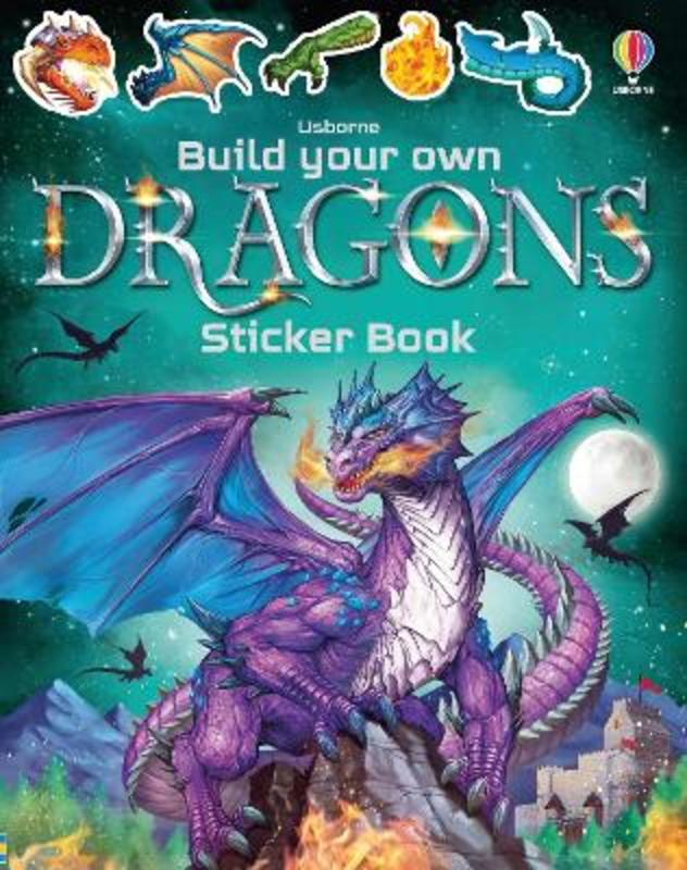 Build Your Own Dragons Sticker Book by Simon Tudhope - 9781474952118